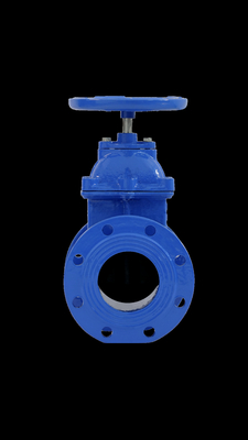 PN16 Din F4 Resilient Seat Gate Valve Ggg40 Tahan Suhu Tinggi