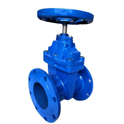 QT450 Pn16 DN100 100% Memeriksa Katup Gerbang Industri Untuk Air Minum Disesuaikan