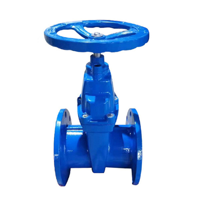 Ulet Besi Baja Karbon Air Flanged End Gate Valve PN16 DN150