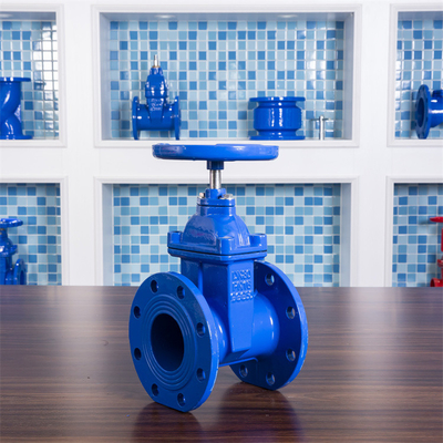 Besi Cor GGG50 Gate Valve DN80 Soft Sealing Water Gas Oil Ball Mill PN16