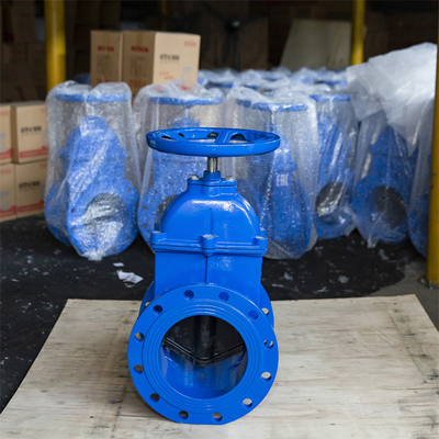 PN10 QT450 Soft Seal Gate Valve DN200 Sekrup Tembaga Wanita PN16 Gate Valve