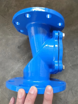 PN10 PN16 Flanged Swing Check Valve QT400 Non Return Valve Untuk Pipa Limbah