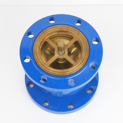 Knalpot GGG50 Besi Cor Silent Check Valve PN10 DN300 Flange Water Swing Check Valve