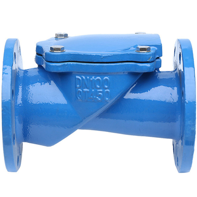 H44X-10 Besi Cor Swing Check Valve Nodular Flange Rubber Flapper Check Valve
