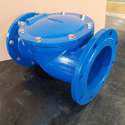 Katup Cek Alarm Basah Besi Ulet Flange Type DN50 Fire Protection Check Valve
