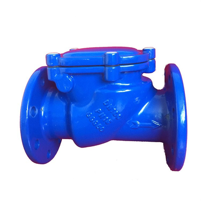 Katup Cek Alarm Basah Besi Ulet Flange Type DN50 Fire Protection Check Valve