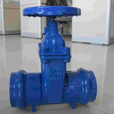 Diameter Nominal Hand Wheel Gate Valve Resilient Seat Sealing Gate Valve PN16