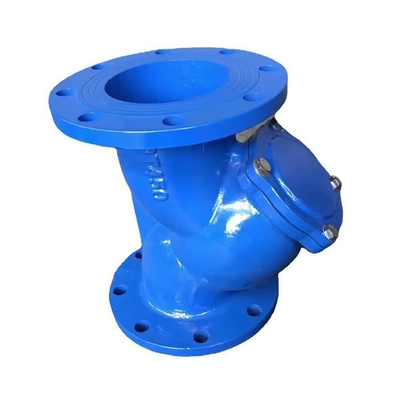 Y Tipe Cast Iron / Duxtile Iron Strainer dengan Filter Baja Tidak Berlemak