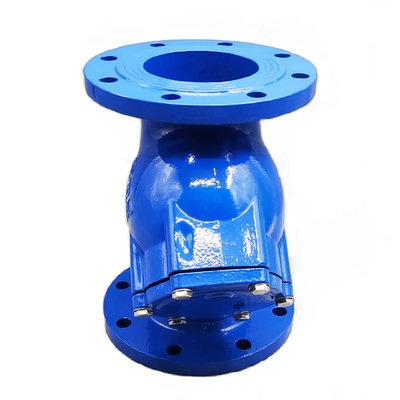 Dentil besi cor DIN standar Y-strainer dengan ujung flange