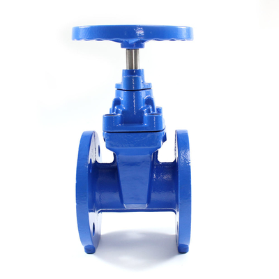 PN10 PN16 Kontrol Tekanan Soft Seal Gate Valves Ggg40 Flanged Body
