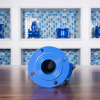 PN10 4 Inch Ductile Iron Y Strainer DN200 Ggg50 Untuk Suku Cadang Filter Air