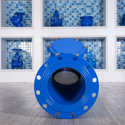 Saringan Tipe Y Besi Cor Ulet Saringan Biru DIN Flange End Tipe Y